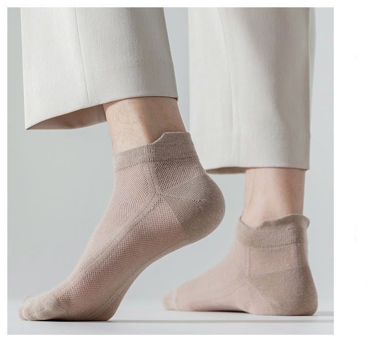 Skarpety z siateczki, męskie/damskie, pięta odporna na otarcia